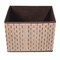 Vintiquewise Beige Foldable Decorative Storage Box for Living Room, Bedroom, Dining, Playroom or Office QI004425-G - alternate 3